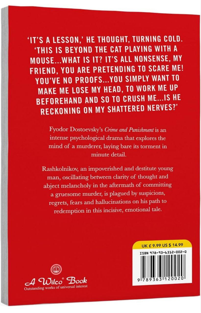 Crime And Punishment by Fyodor Dostoevsky